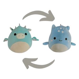 NEW Squishmallows Flip-A-Mallow Miles and Lune